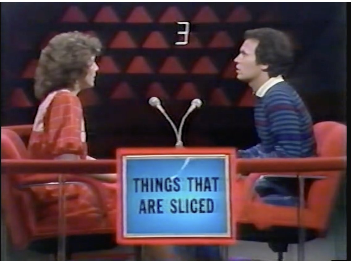 sp84fanatic's tweet photo. New Year's Eve, 1993: CBS decides, for some reason, to air a 1983 episode of #25KPyramid, which originally left the network over five years earlier. Why did they do this? Did they have no other programming, or was there a movement to bring Pyramid back to CBS daytime? https://t.co/pfFjrQUHDC