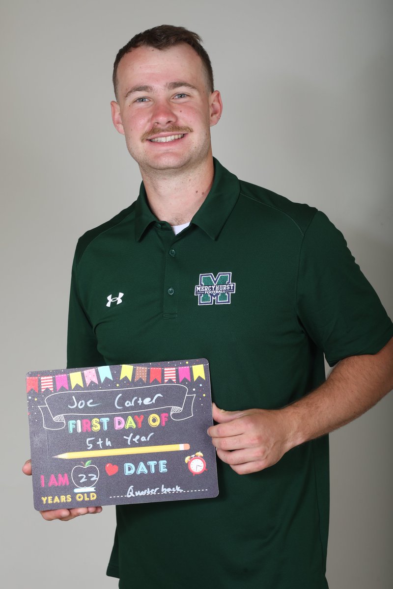 MercyhurstFB's tweet photo. All smiles for media day! https://t.co/o9y1KFuRkQ