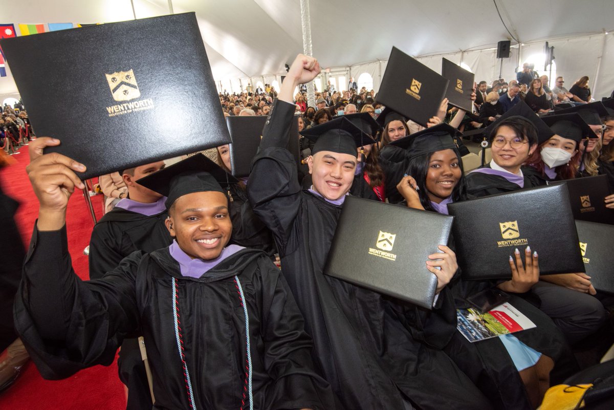 wentworthinst's tweet photo. Commencement is only 1 week away! π
Congratulations to our summer #GraduWITs walking the stage next Sunday, August 21st at the 9:30 AM and 2 PM ceremonies!
All the details, including where to watch a livestream: https://t.co/ycS1XG48n6 #WIT2022 https://t.co/LPmM0253ek