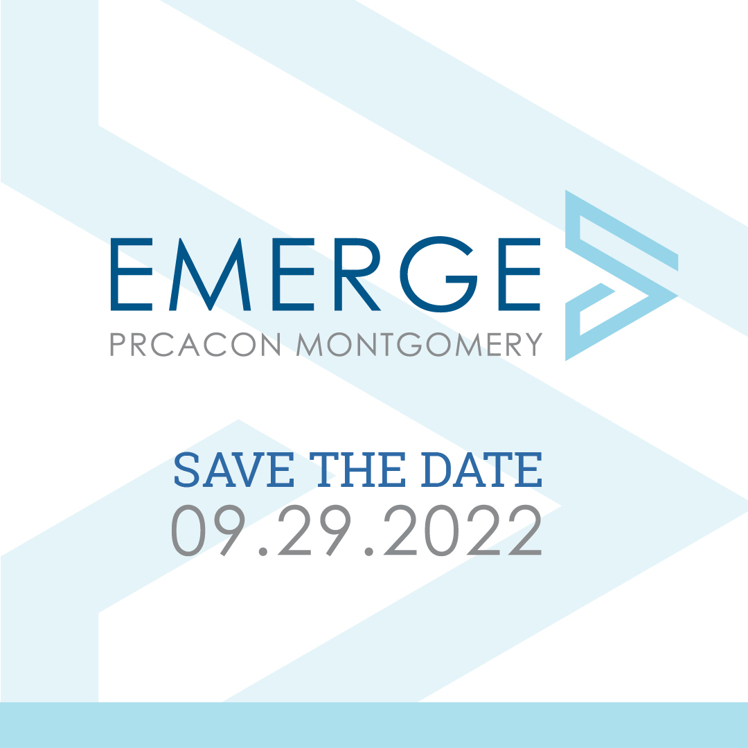 prcaMGM's tweet photo. 📅 SAVE THE DATE - THURS. 9.29.2022 
⏩PRCAcon Montgomery is a one-day event like none other! Event registration begins THIS WEEK(‼️), so share this date with your network &amp; stay tuned to hear more! #PRCAconMGM #Emerge22MGM⏩ https://t.co/RdGVlEBGAp