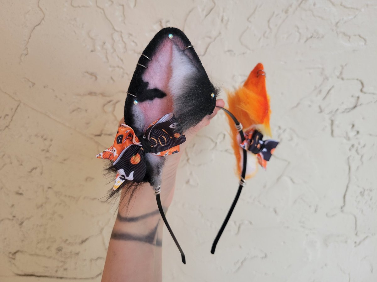 vixxensvault's tweet photo. Made these cute doge ears. Please check out my link in my bio to purchase.
#animalears #kemonomimiears #cosplayears #kittenears #animalplay #cuteears #shibaears #wearableears #halloween #kitears #foxears #kemonomimi #orangeandblackears #puppyears #vixensvault #halloweenears https://t.co/Qeo3EE4Pbr