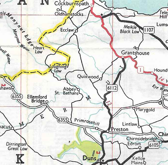 KendallsMaps's tweet photo. Wayside signs which would have earned plenty of I-Spy points. Abbey St Bathans and Devil's Elbow. Taken from the AA Illustrated Road Book of Scotland (1960). Esso maps from the same era
@UndisScot #devilselbow #berwickshire #grampians #a93 #ispy @TheAA_UK https://t.co/Nz8l0M9Tf0