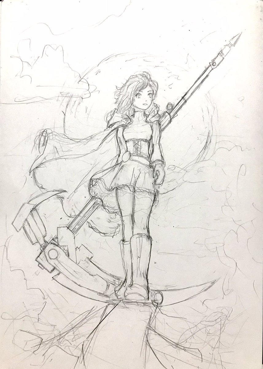 Q0vClE9db3MO80Q's tweet photo. #RWBY #RWBY氷雪帝国
#RWBY_IQ #teamRWBYproject #RubyRose  ルビーローズ
細かい所や全体のバランス、どんどん描き変えていきます。 https://t.co/tHahvy330i
