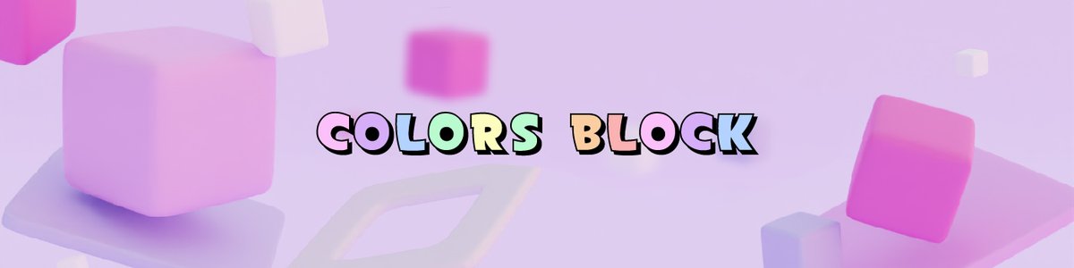 Colors Block Official | SOLD OUT tweet media