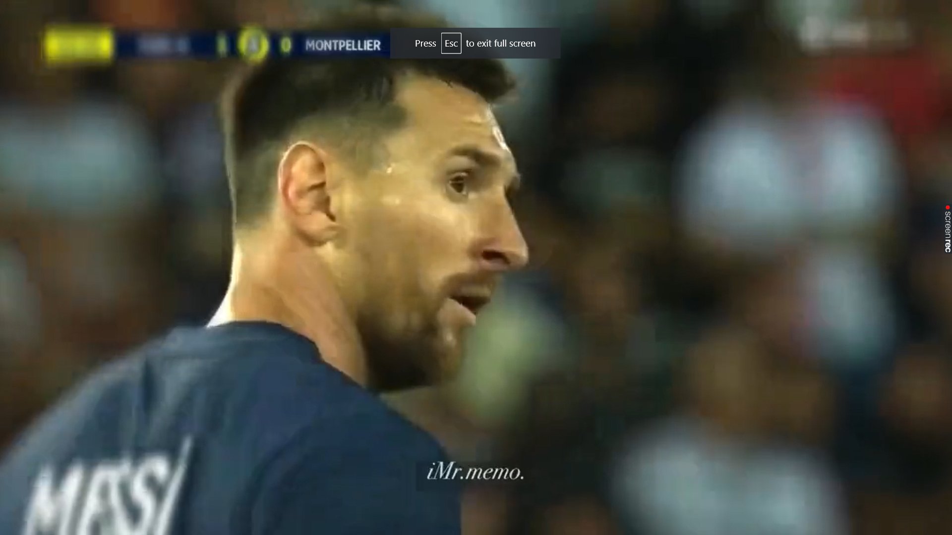 Barca Worldwide Messi S Reaction When Mbappe Pushed Him With His Shoulder T Co Lhlfuwflg7 Twitter