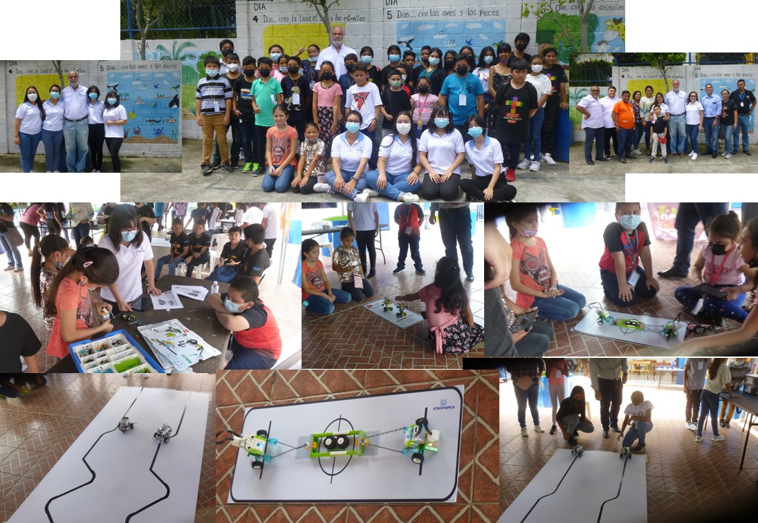 litoibarra's tweet photo. El trabajo que, en forma generosa, responsable y profesional realizan las @Steam_Girls21 salvadoreñas, exalumnas del Centro Escolar España, se puede apreciar en los resultados en certámenes con las competencias de robótica en el CDI San Marcos.
Ver más en
https://t.co/pW7fMiLDTB https://t.co/U4P7ASG6L7