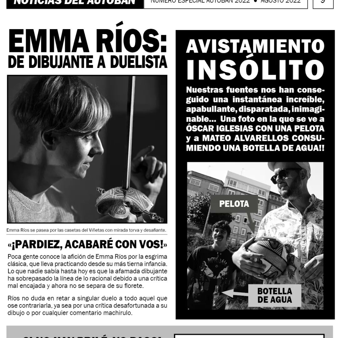 AutobanBD's tweet photo. Como este ano os Autozines voaron e non quedan máis exemplares, imos subir algunhas das impactantes novas para que TODO O MUNDO PODA COÑECER A VERDADE NO MUNDO DA BD GALEGA
Primeira tanda de novas de impacto!!
#autoban #autoban22 #autozine https://t.co/frx2jIx3YR
