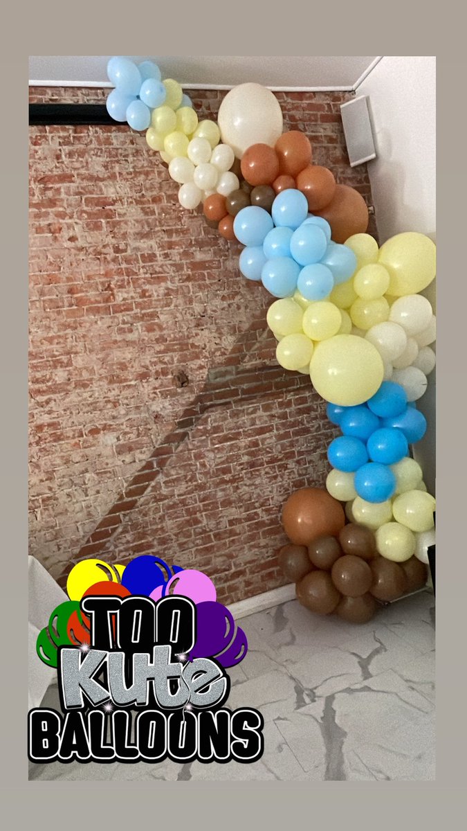 __ShantBoog__'s tweet photo. In pain & all, I got it done!
Wall Balloon Garland❣️
Book with me today! 🎉
#BalloonArt #BalloonArch #CircleArch #TooKuteBalloonsLLC #BlackOwnedBusiness #PhillyPartyDecor #PhillyEventPlanner https://t.co/4PZecZ9STK