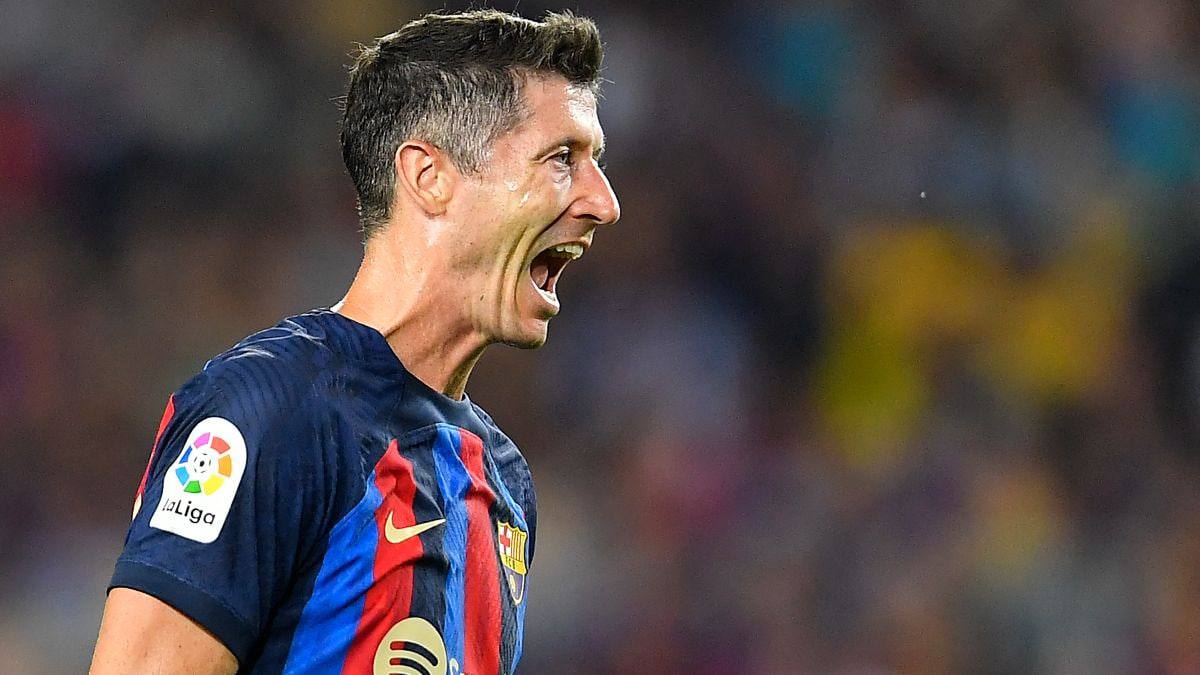 📊 Robert Lewandowski; 2014/15 mövsümündən sonra ilk dəfə liqanın ilk turunda qol vura bilmədi. #FCBAZFAN