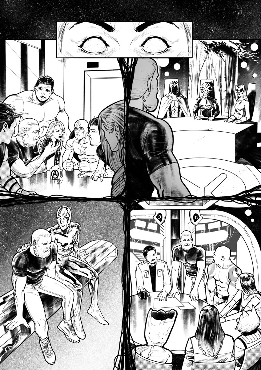 __rafape's tweet image. I’m working on something right now but I can’t post anything so, Here I upload some sample pages I recently did. Hope you like it ˆˆ 

#samplepage #marvel #marvelcomics #venom #eddiebrock