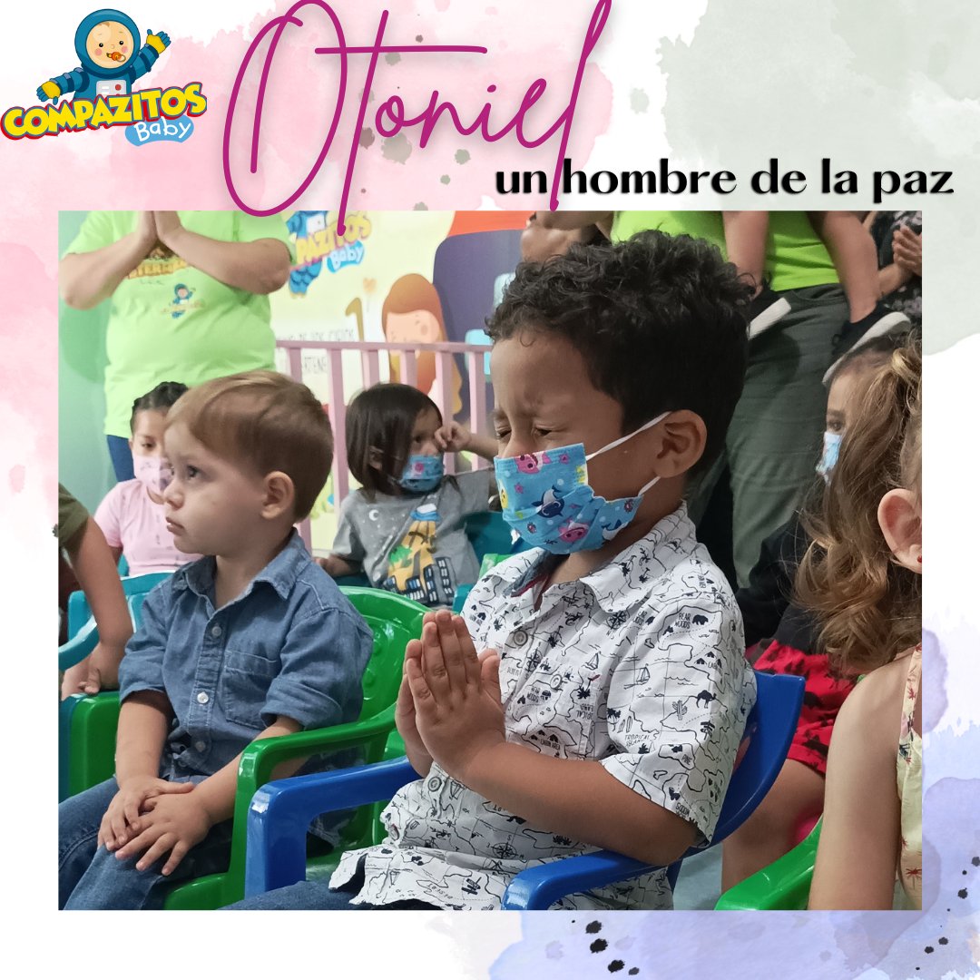 COMPAZITOSBaby's tweet photo. Otoniel,Un hombre de la paz 👨‍⚖️

Dichosos los que trabajan por la paz,
Porque serán llamados hijos de Dios.
Mateo 5:9
#CompazitosBaby

@PastorVladimir
@EsmeraldadeRiva https://t.co/FbfxuUGTie