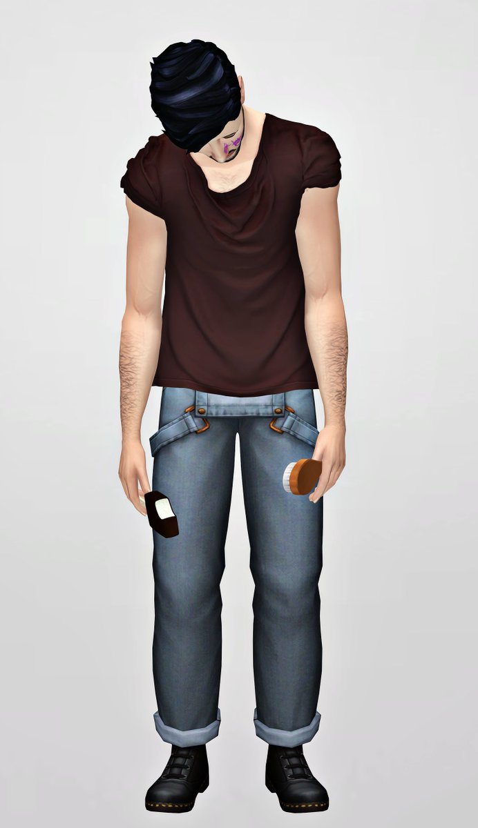 ViriCC_'s tweet photo. Day 2. The Single Dad👨‍👧‍👦.

Walden, widowed less than a month ago. He has been left in charge of his two little infants. And you know he doesn't even have time to wash his face.

#ShowUsYourSims #ManyMan #TheSims4 #CasChallenge https://t.co/pyaC0NhffW