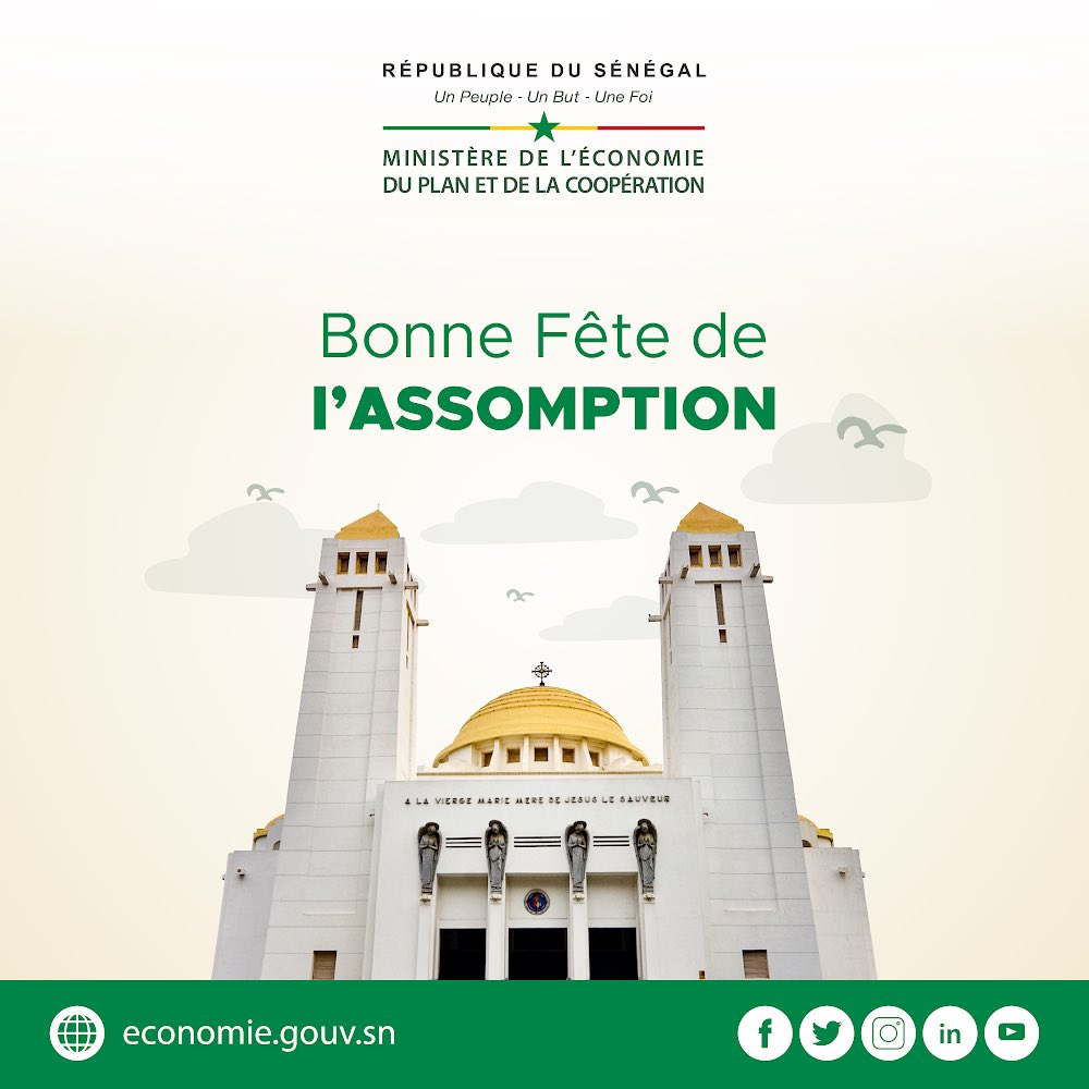 Ministère Economie, Plan, Cooperation 🇸🇳 on Twitter "Bonne fête de l