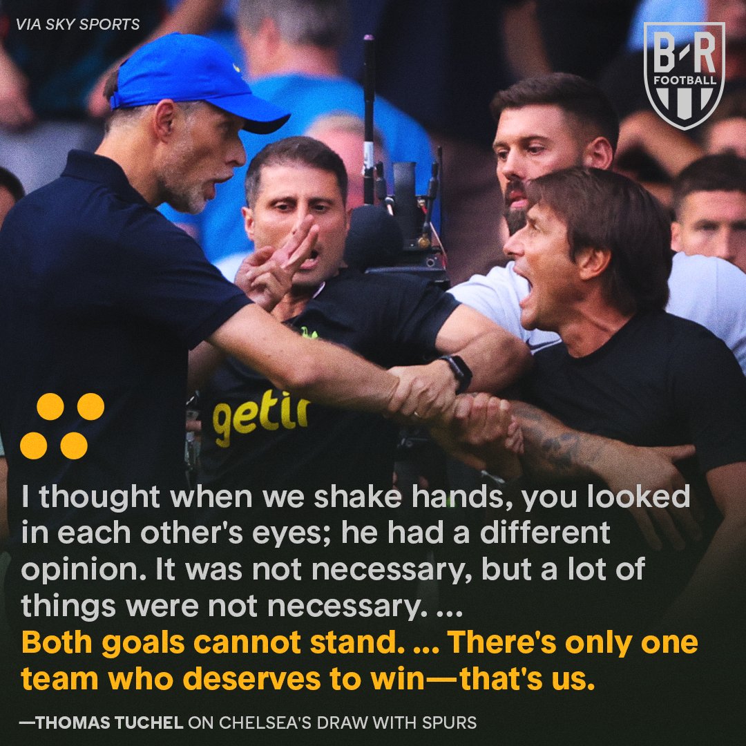 Thomas Tuchel after the game 😡