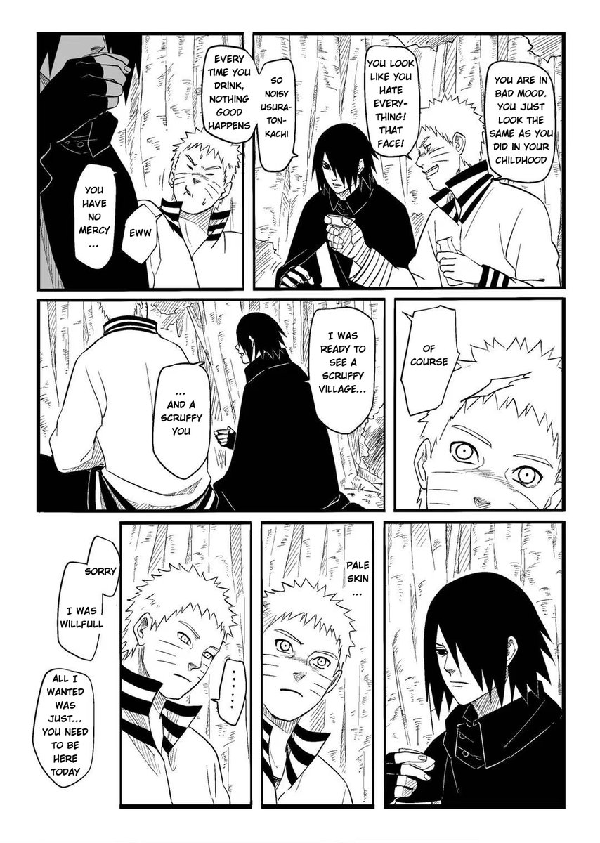 SouthNorthSound's tweet photo. My Lost Himawari 
Drawing prompt 10
END
(1/4)
#MyLostHimawari #佐良娜的风吕 #NARUTO #sasunaru #narusasu #sasuke #サスナル #ナルサス #doujinshi https://t.co/APTfsUyFQJ