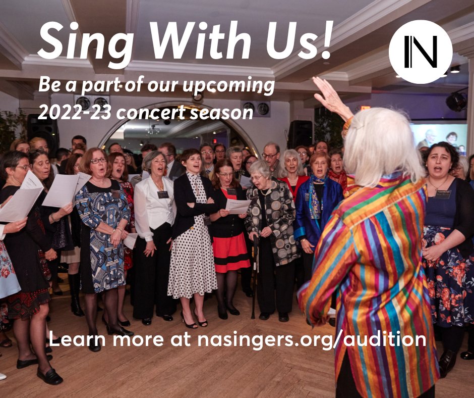 Music director Clara Longstreth is auditioning singers on all voice parts for our 2022-23 season, feat. composers from the 17th to 21st centuries &amp; a new commission by @DaleTrumbore. Learn more at nasingers.org/audition