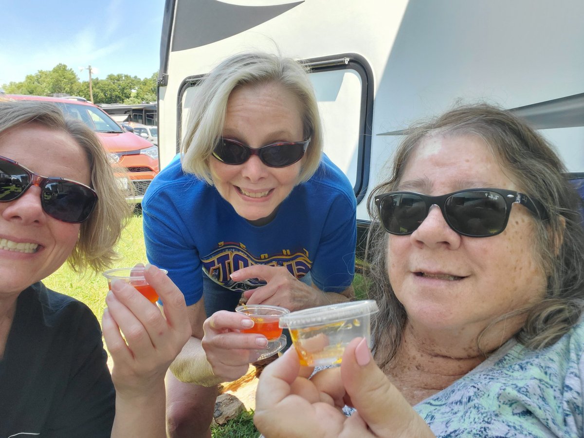 SuziQBerry's tweet photo. Enjoying a @TitosVodka shooter at @RichmondRaceway for @NASCAR https://t.co/vKIYUD8w1Y
