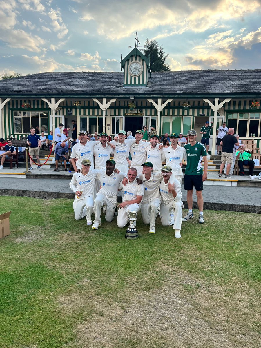 RamsbottomCC's tweet photo. Great win today. Worsley Cup winners. Big night ahead to celebrate 💛💚💛💚 https://t.co/2BS8vkGtVx