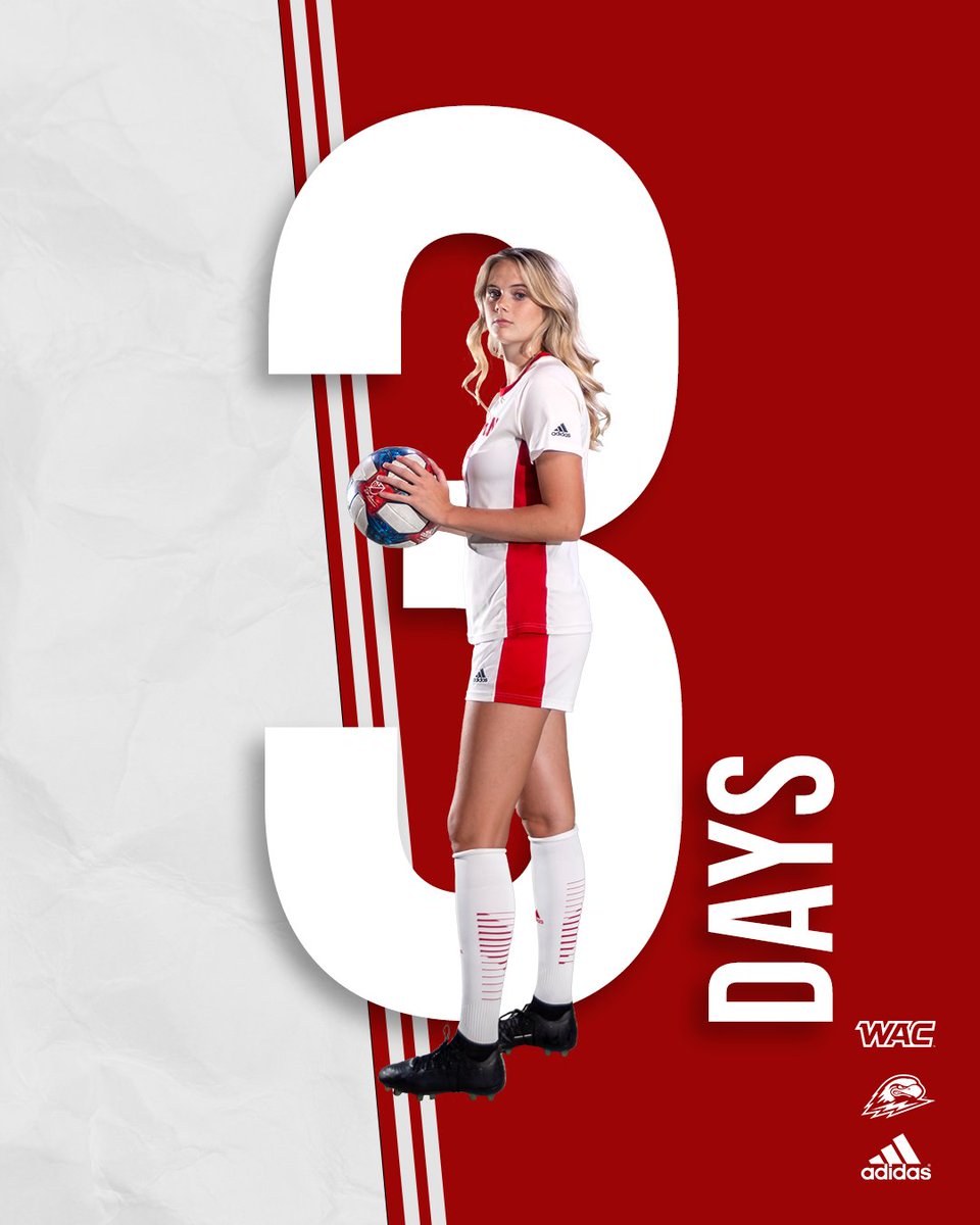 SUUSoccer's tweet photo. 3⃣ days away

#TBirdNation https://t.co/3OYTWZ0Q4a