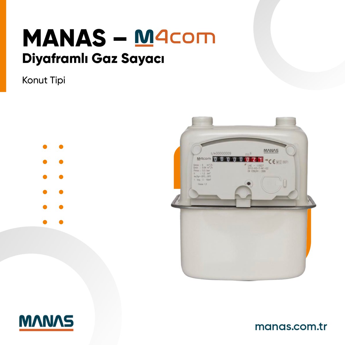 manas_teknoloji's tweet photo. En doğru ölçümler ile kayıp kaçak oranını azaltan M4com doğalgaz sayacı, uzaktan okumalara uyumludur.

#smart #technology #akıllısayaç #manasenerji #manasenergy #enerji #manas  #m4com #M4com #gazsayacı #doğalgaz #enerjiyönetimi https://t.co/k7fZBDM5Sk