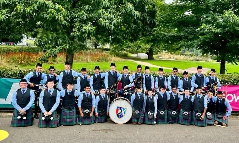 Congratulations to the STE pipe band finishing 3rd overall at the World Pipe Band Championships in Scotland! In addition to placing 3rd overall, we also won drumming, making STE the best juvenile drum corps in the world! #bagpipes #drums #Scotland #pipeband #BeSTE