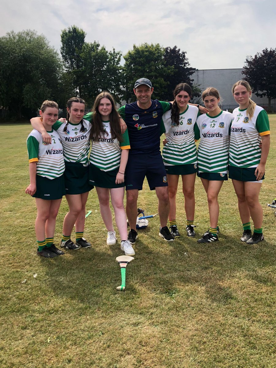 NavanOMahonys's tweet photo. We had several representatives on the @OffMeathCamog U15s inter country blitz today in St Pat's Dublin 

Dayna, Kitty, Caoimhe, Aoibhinn, Milly and Cara with Sean Kielty as coach won 2 out of 3 matches in some serious heat today.

Well done girls 

💛💚 https://t.co/IM0TLZCCJU