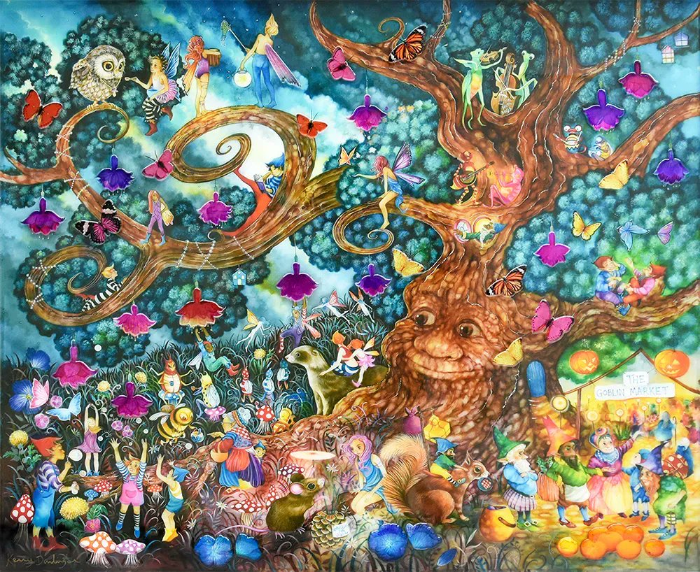 theacorngallery's tweet photo. βThe Folk of the Fae Treeβ the magical, story-filled edition from @kerrydarlington In stock Order now! Click for details: https://t.co/ws5Fxg8Qrn #art #artist #gallery #artwork #pocklington #delivery #fromyorkshiretoyou #gallerywall @SmallBizUtd #farawaytree #book #books #stories https://t.co/ebUgYrjoHs