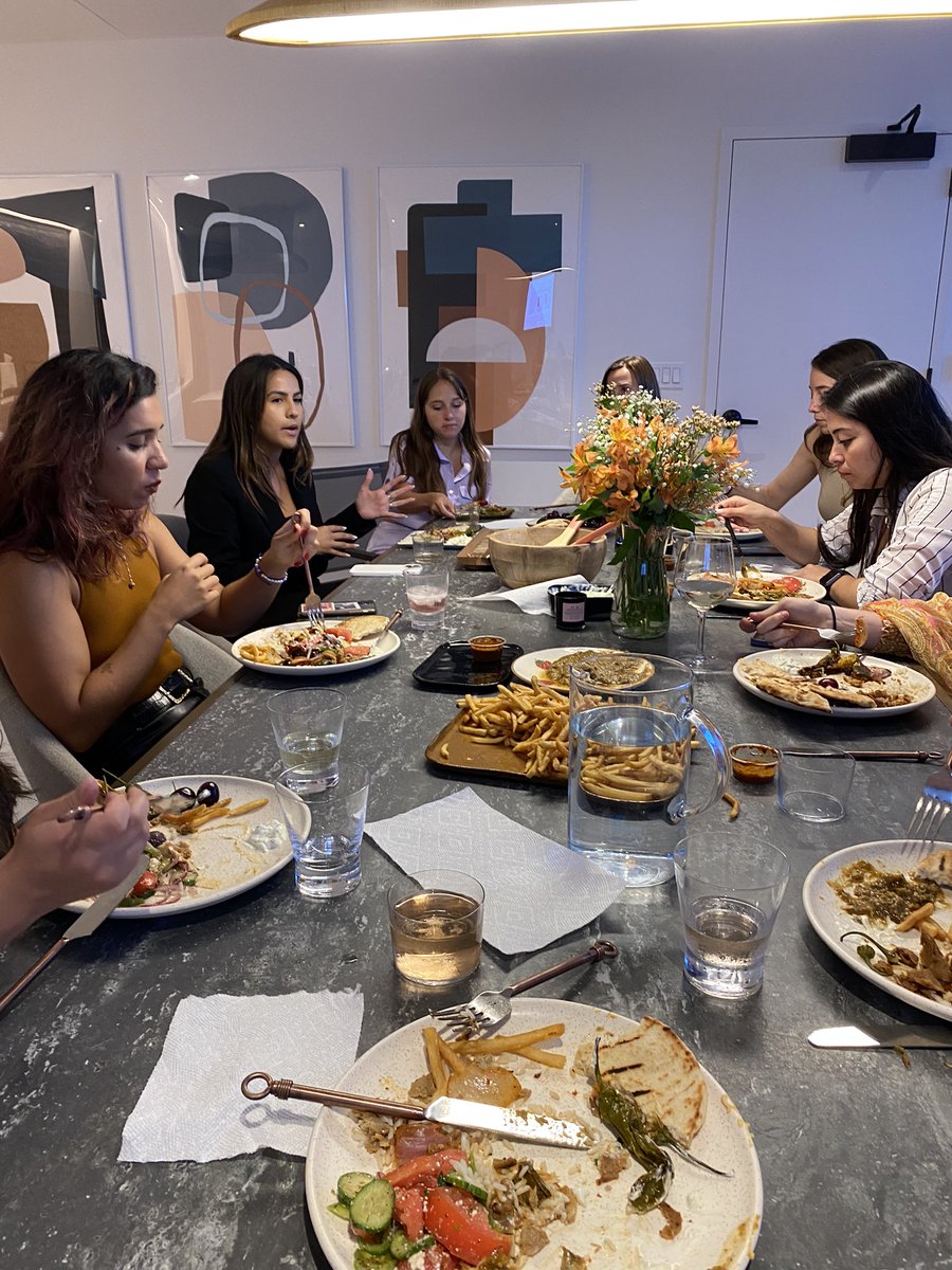 coedclub's tweet photo. a casual & intimate dinner to kick things off 🫶 🍪 💐 🍟 #ligers #mrmandolin #miami https://t.co/ww5i8UXcRH