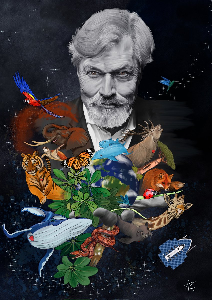 AcArtiste's tweet photo. Nouveau portrait mettant à l'honneur Mr Gunter Pauli @MyBlueEconomy. Merci pour votre engagement et votre enthousiasme envers la nature et l'humanité 🙏
#environnement #porrima #blueeconomy #economiecirculaire #bienveillance #economiedurable https://t.co/4yfRDXX3HS
