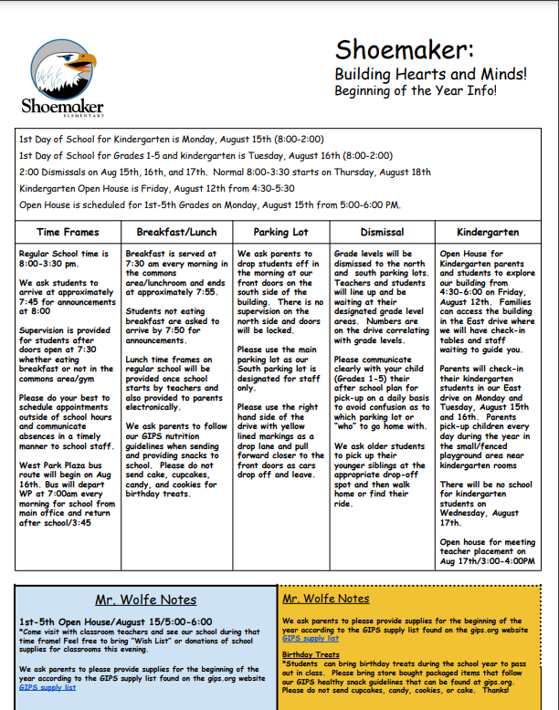 Shoemaker Elementary tweet media