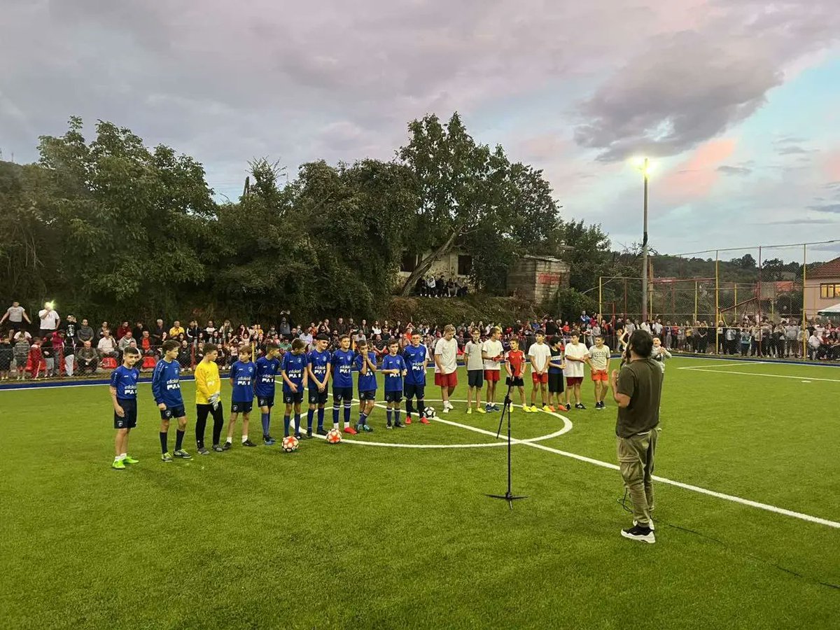 Натпревар на новото игралиште во Љубанци.
Нови таленти за нови победи за Македонија!