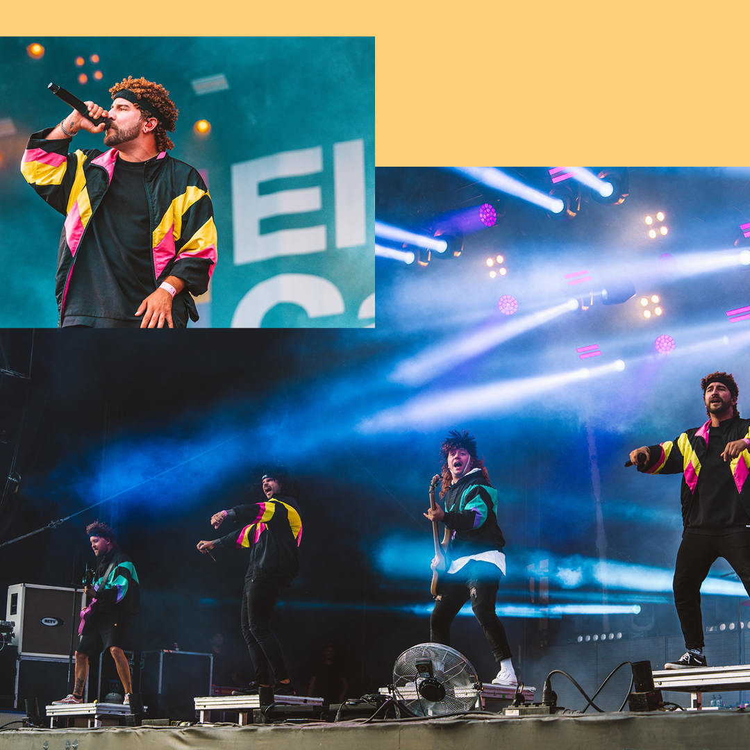 Electric Callboy pumped UP the crowd at the prison stage today! ⚡ We're not kidding when we say the crowd went absolutely BONKERS! 
Who was wearing their flashy tracksuit? 👀

#ALCATRAZ22 #electriccallboy #metalcore #alcatrazopenair