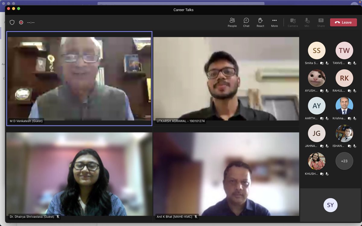 core_kmc's tweet photo. 💫A all new session of Career Talks in association with Career Counseling Cell KMC Manipal.
@kmc_manipal @anilbhatortho @ut_agrawal_25 @manipalblog
💫Read more at: https://t.co/Bljeo0NDL8 https://t.co/jrcm4be6FF