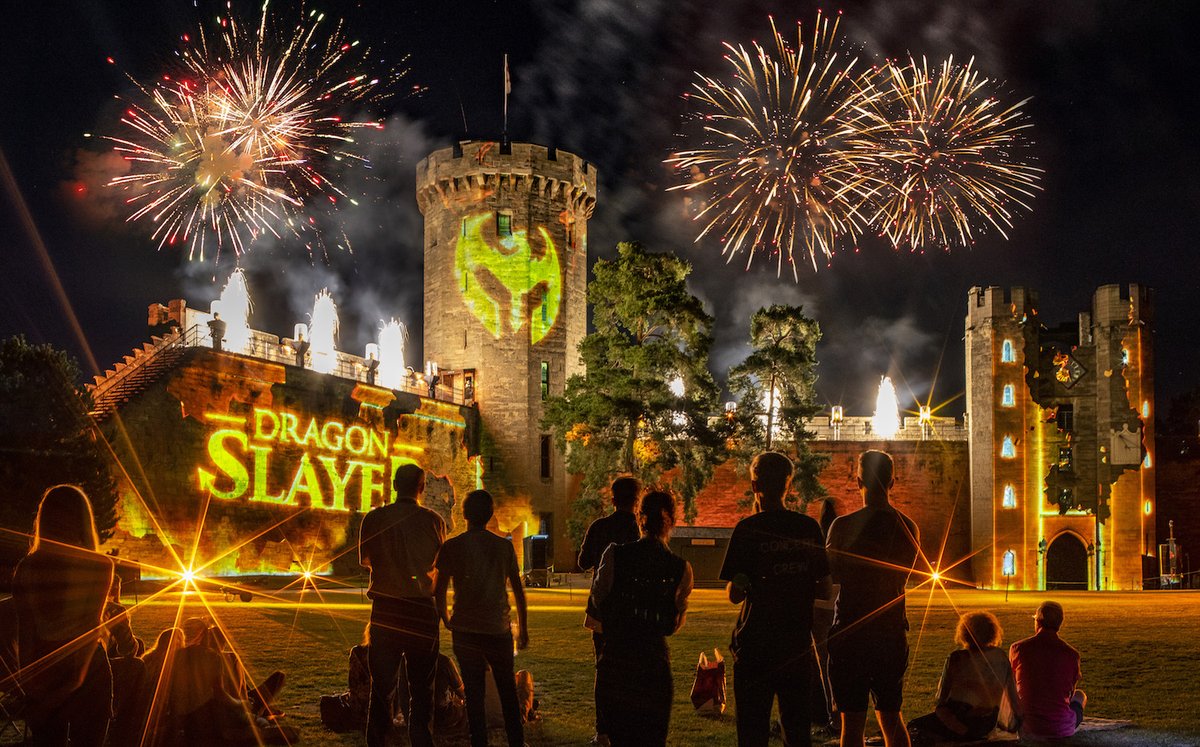 If you're looking for something fun to do, check out the new Dragon Slayer show <a href="/WarwickCastle/">Warwick Castle</a> on for a limited time this summer. Read more here on the fantastic nighttime show - bit.ly/3AkmuEb