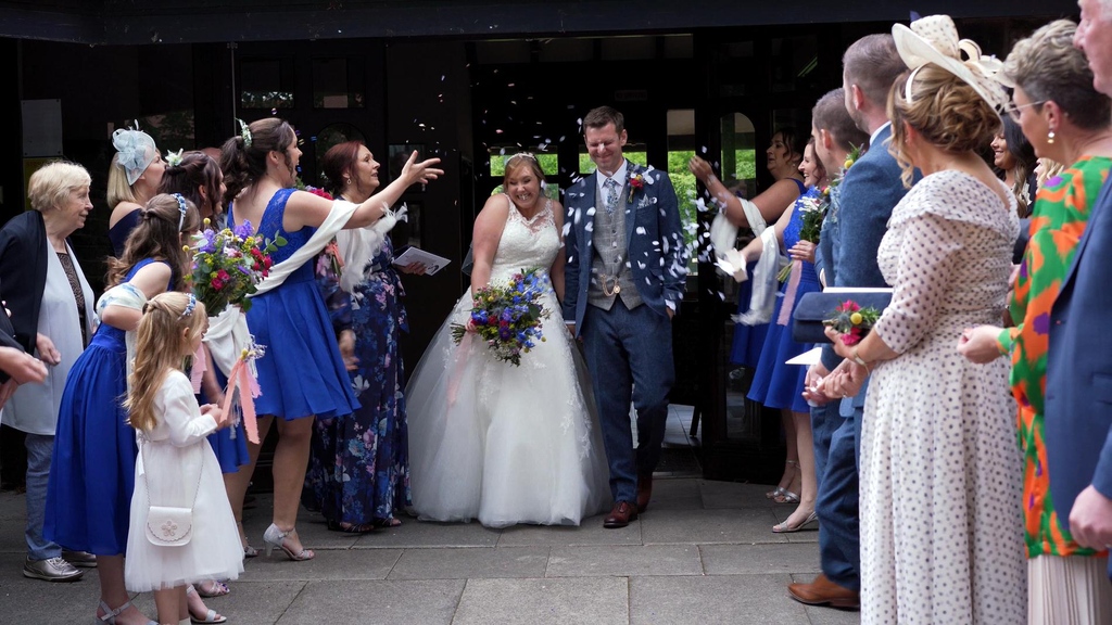 LoveGetsSweeter's tweet photo. Confetti is as much fun to film as it is to be covered in it!

I don't know if that's the newlywed vibes, the fun of having to avoid it in your face OR a bit of both.

Either way, buy allllll the confetti you can. You can definitely never have too much! https://t.co/uC67rwoU5L