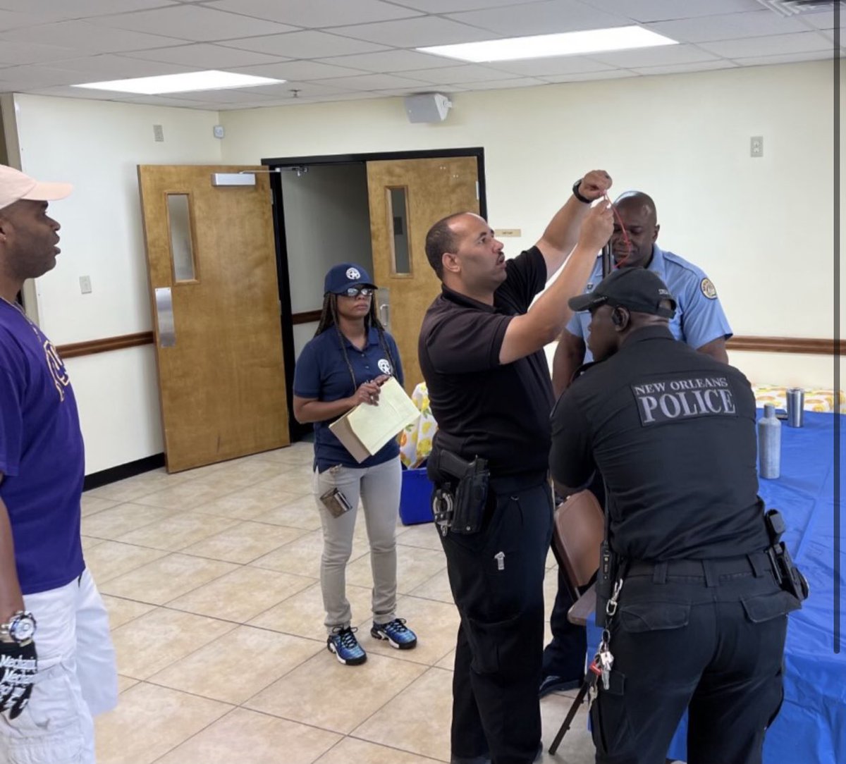 freddiekingiii's tweet photo. Shout-Out to everyone who took part in making the Citywide Gun Buyback Initiative a successful event! Let’s keep striving to make our city a safer place to live. 

#fkiii #districtc #neworleans #westbank #eastbank #kingkrewe #nola https://t.co/duh0hxGx44