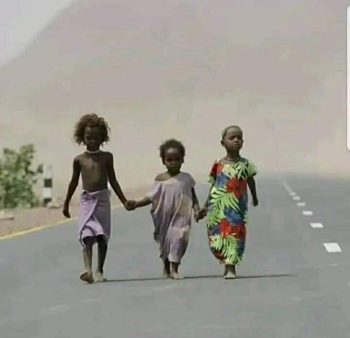 Salah55408451's tweet photo. It's unbearable &amp; heart-wrenching to see the suffering of these innocent Somali children in Sitti. Thousands of Somalis have been killed and displaced by Afar militia, many more are missing. No food, no water, no shelter. 
@Mustafe_M_Omer https://t.co/xF8XYUTGkP