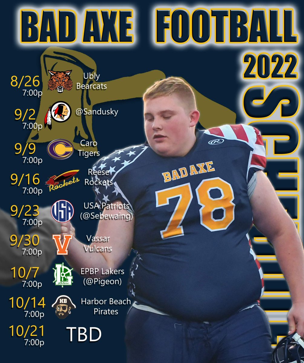 Here is my schedule coaches. Thank you to everyone who has helped me get to where I am today.