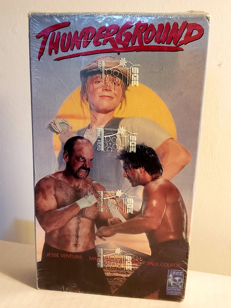 dirkdiggler1525's tweet photo. Thunderground sealed #VHS #screener 📼
🎞🎞🎞🎞🎞🎞🎞🎞🎞🎞🎞🎞
#Thunderground #JesseVentura #JesseTheBodyVentura #sealedvhs #igs https://t.co/bSUbwmeaxY