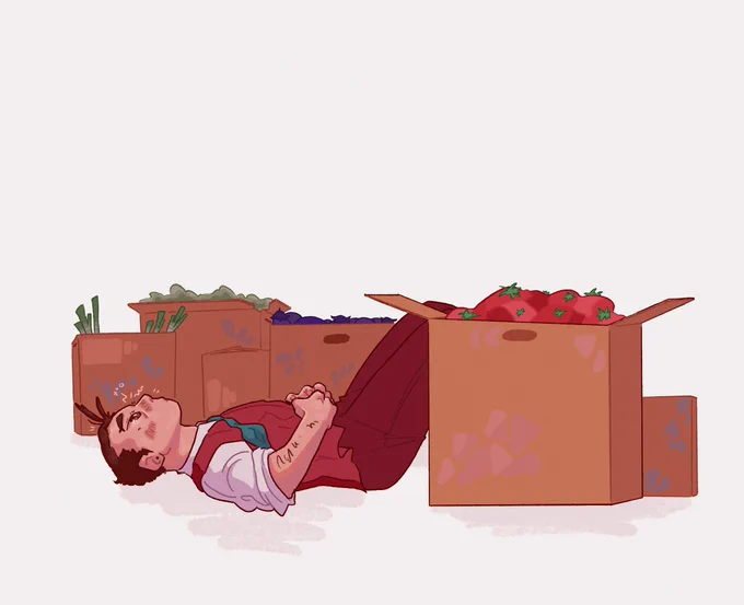 nothing but veggies lately #aceattorney 