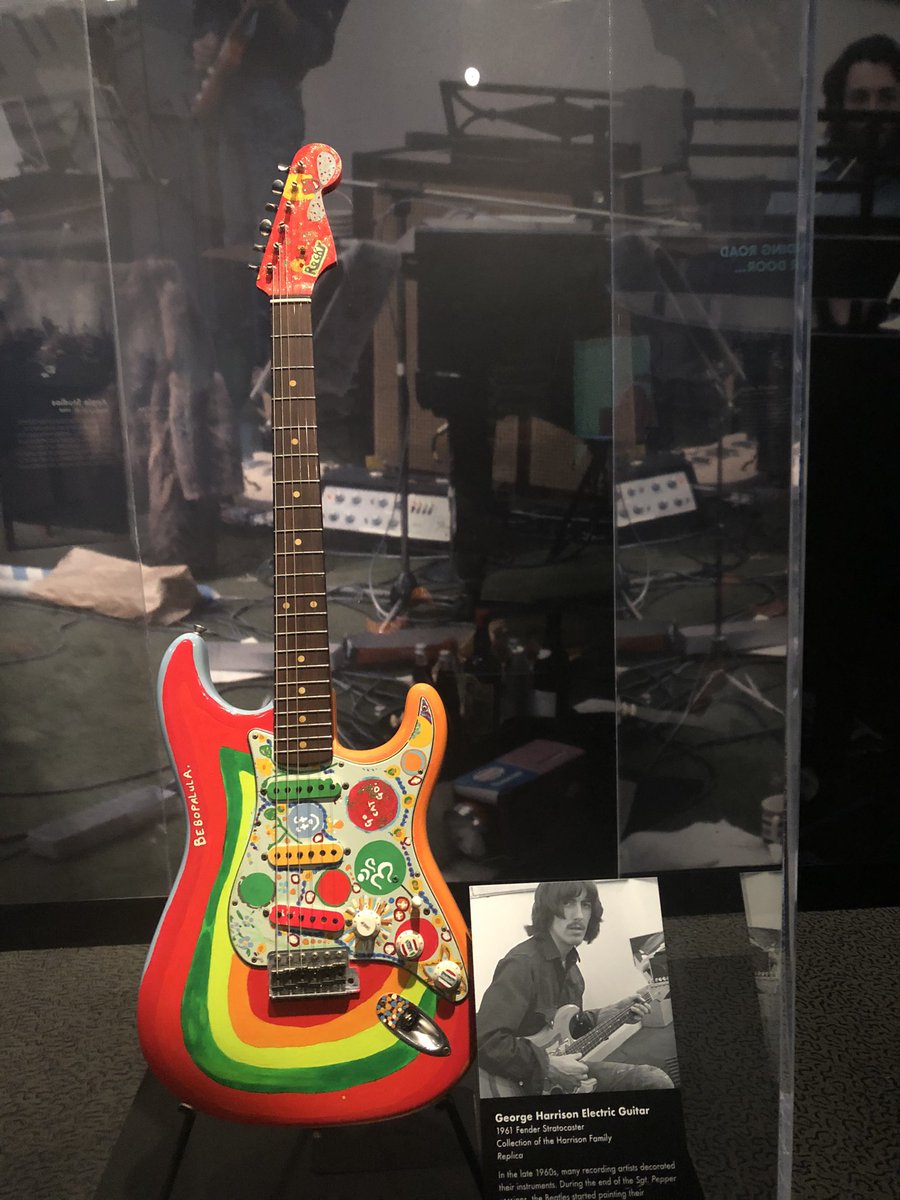 LesRoseSyracuse's tweet photo. @rockhall of Fame is pure joy. And it gained some more heavenly moments with the new addition of @thebeatles #GetBack. Thanks staffers for your kindness! @RickyReports see you tomorrow in #LexingtonKY w your #WLEX News boss! @WSAV in #ChalestonWV soon! @NewhouseSU @NewhouseBDJ https://t.co/kTdp227ykJ