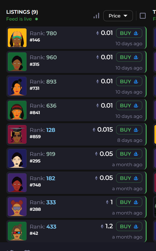 Thanks for delisting / not listing PS genesis NFTs. only 9/999 listed.

We are reaching our 1 year mark very soon, and we have some good plans in our mind😉

Opensea: opensea.io/collection/pow…

#NFTCommunity #nft #nfts #NFTGiveaway #NFTdrop #NFTproject #NFTarts #nftartcollector