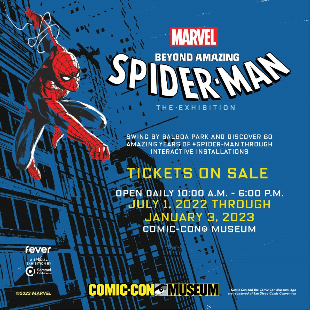 Spider-Man: Beyond Amazing' exhibit swings into Comic-Con Museum