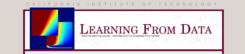 TheTuringPost's tweet photo. We recommend you a free Learning From Data course with 7M views @Caltech.

It covers basic ML theory, algorithms, and applications.

Find the materials:
1. Lectures
2. Homework materials &amp; solution keys.

Learn here: https://t.co/eZuT2VAMEz https://t.co/68Kgr14eLF