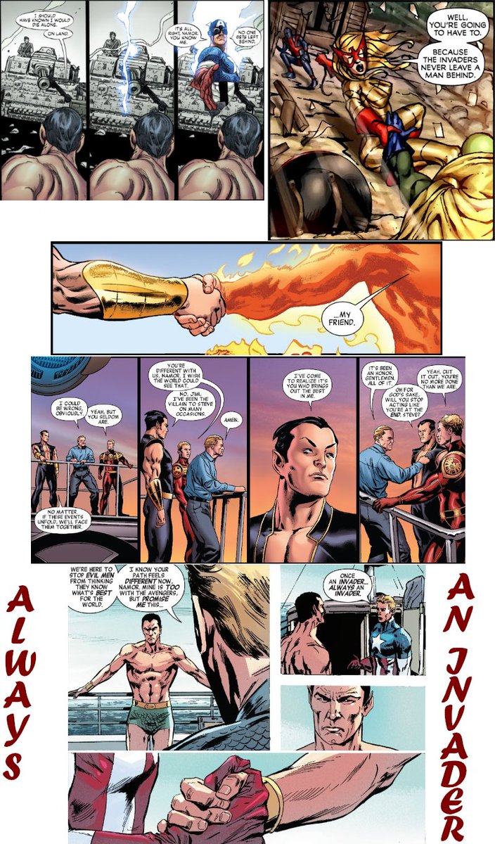 comicavalcade's tweet photo. Invaders Week Day 1 - Brotherhood
Once an Invader, always an Invader
#invadersweek #invadersweek2022 https://t.co/HL6W5dO5gO