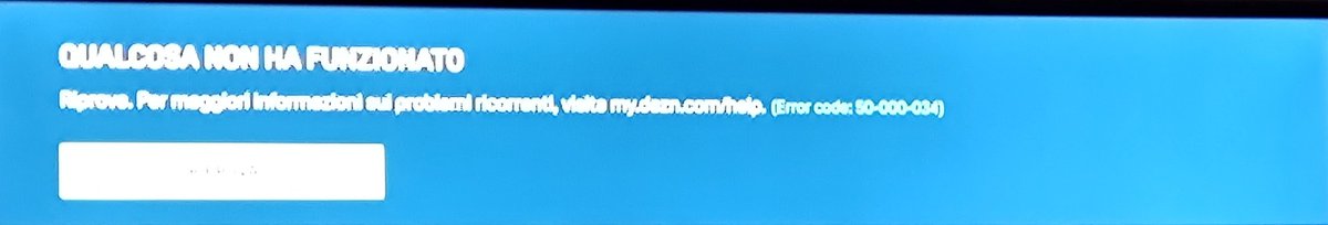 CarloFiaschetti's tweet photo. DAZN, ci risiamo. Male, molto male
#DAZN #dazndown #Daznout https://t.co/wZPXtZBxEe