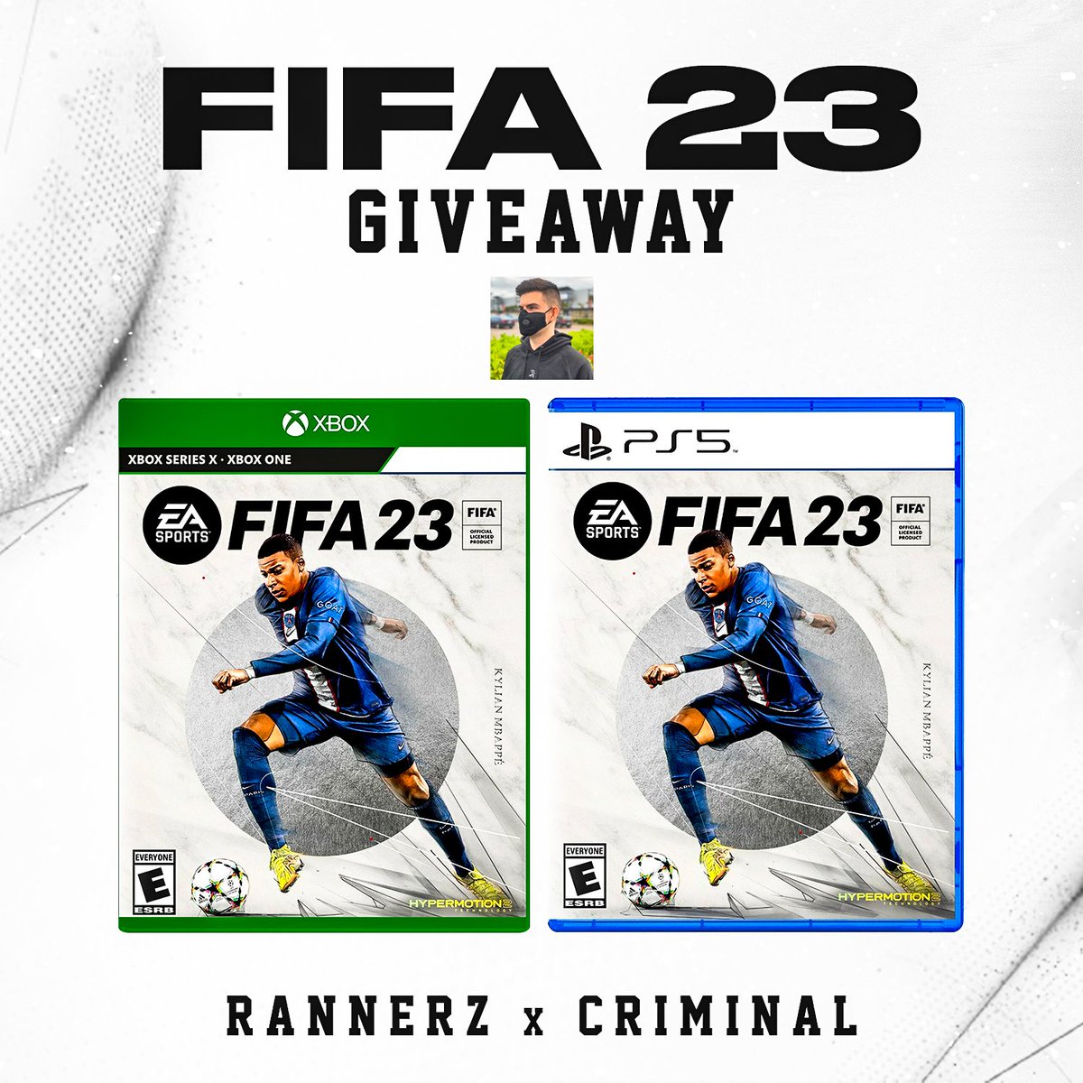 🚨🔥FIFA 23 GIVEAWAY!

To join: 
- Retweet 🔄
- Follow <a href="/Rannerz/">Rannerz</a> and <a href="/Criminal__x/">Sahil</a> 

Any console, Simple as that. ✅ #FIFA23 #FUT