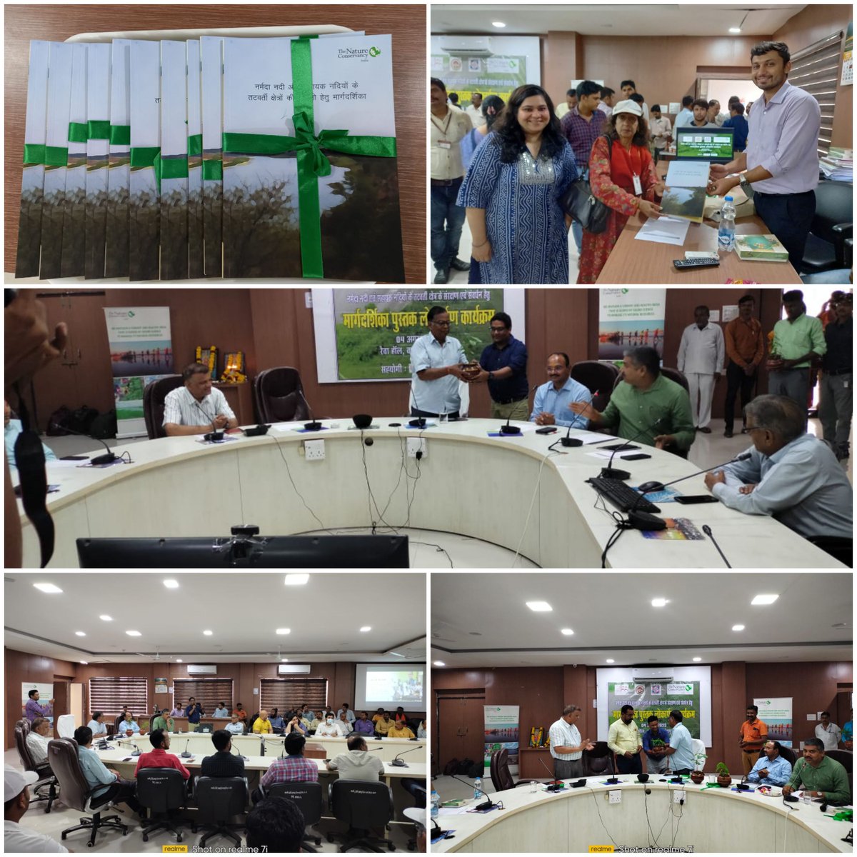 igsindia1987's tweet photo. @TNC launched a #RestorationGuide to preserve the #Narmada #Riparian #landscape on 4th Aug @Rewa Hall, Collectorate, Narmadapuram, @igsindia1987 is implementing partner and was part of the development of this #KnowledgeProduct https://t.co/FD7htX8SMq