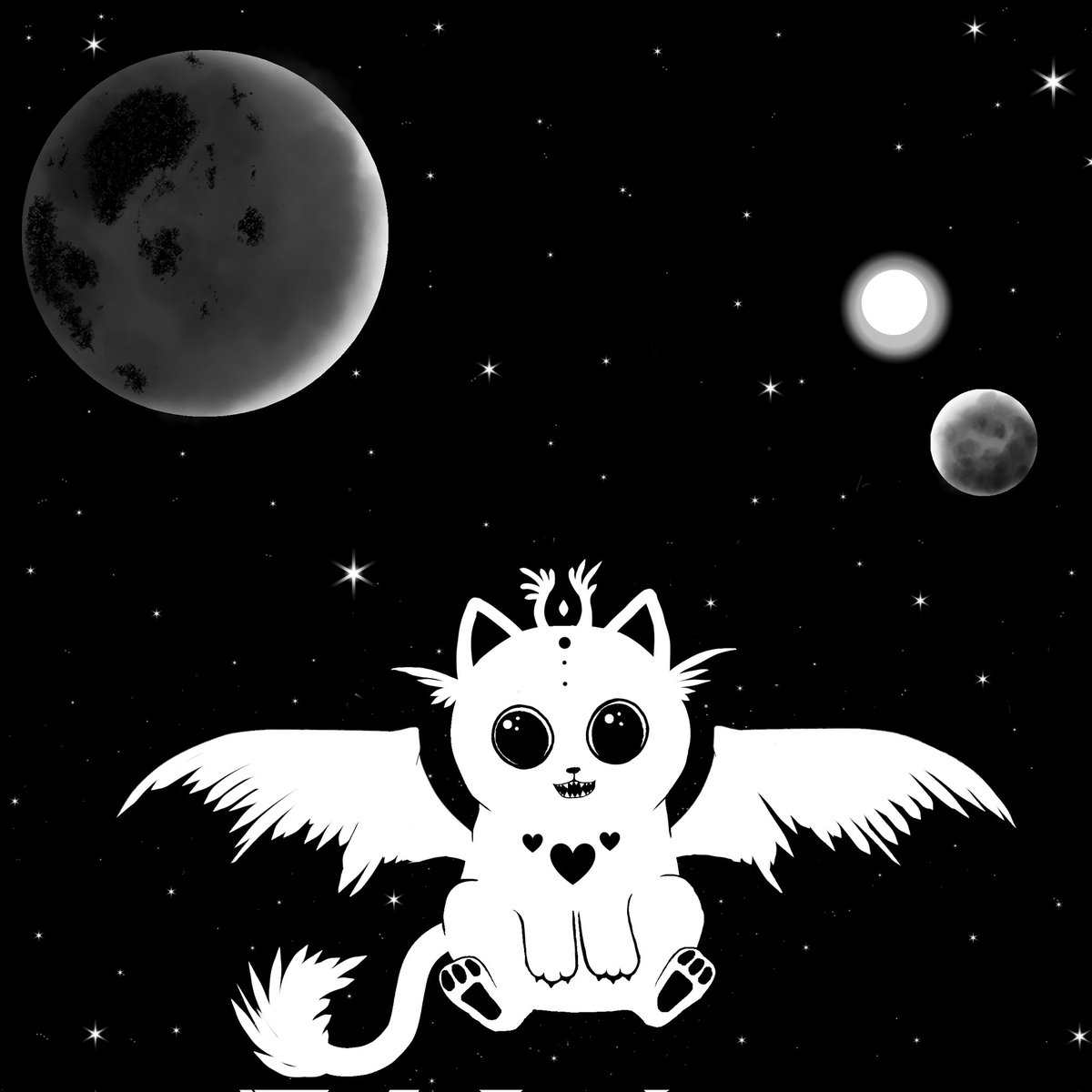 Today I drew a new kitten🐈‍⬛  
His name is Arnold💪😸
It brings love and luck💗🍀
1/1 NFT
Price 0.05 ETH
Polygon opensea.io/assets/matic/0… через <a href="/opensea/">OpenSea</a>
♥️+Rt+follow 😊
#nft #nftart #NFTs #nftsale #nftcollector #nftcreator