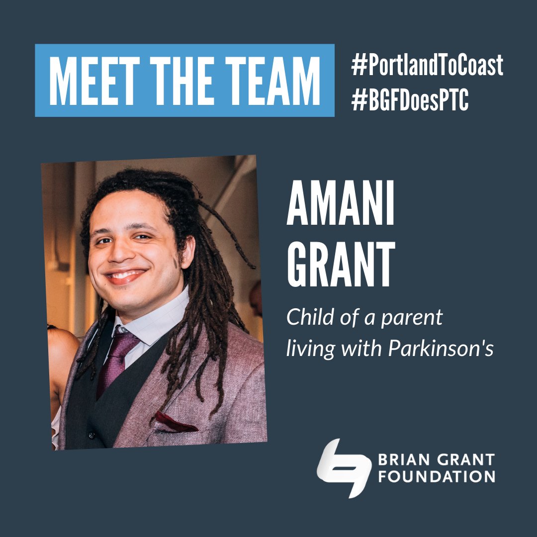 BrianGrantOrg's tweet photo. Meet Amani Grant! Amani is our founder Brian's oldest child and was 12 years old when his dad was diagnosed with #YOPD. Amani is walking #PortlandToCoast with us on August 26! Learn more and help us cross the finish line: https://t.co/Y7G80Z9B2G
#Parkinsons #PD https://t.co/pouD6LfYcm
